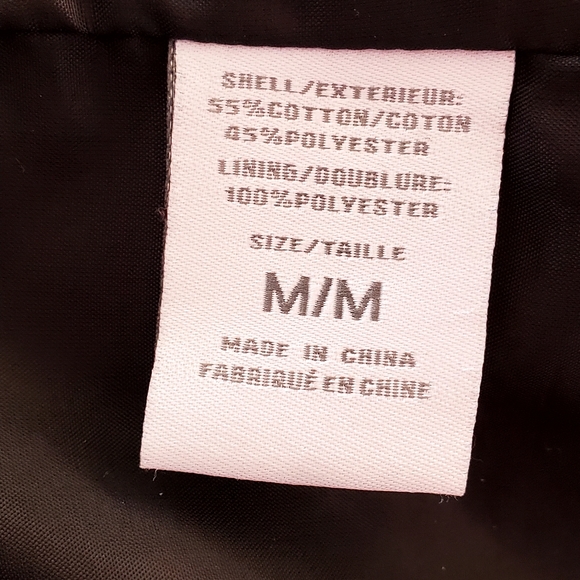 SUZY SHIER White and Blue Plaid Trench coat Size Medium - Picture 5 of 6